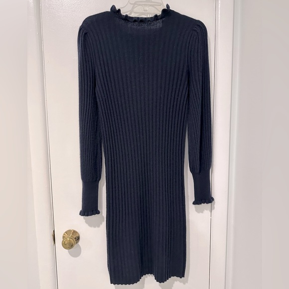 Elie Tahari Balloon Sleeve Sweater Dress - Picture 5 of 5
